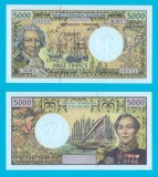 Teritoriile Pacifice Franceze (p#3) 5.000 Francs 2005 UNC &#039;Bougainville/Despointes&#039; serie: D.011 50013
