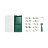 Set mini trafalet pentru vopsit, 13 piese, 10 role poliester 10 cm, Breckner