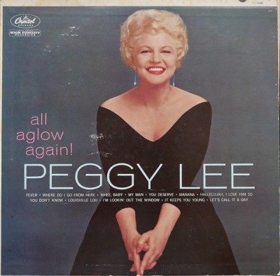Vinil LP # Peggy Lee &amp;lrm;&amp;ndash; All Aglow Again! (VG) foto