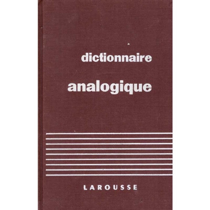 Charles Maquet - Dictionnaire analogique - 137985