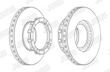 Disc Frana JURID 569125J Iveco, Piese Auto Frane