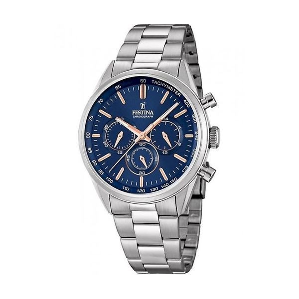 Ceas Barbati, Festina, Timeless Chronograph F16820/A - Marime universala