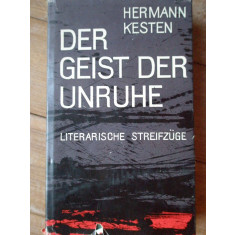 Der Geist Der Unruhe - Hermann Kesten ,308110