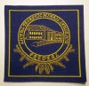 5.540 ROMANIA ECUSON EMBLEMA PATCH LICEUL TEORETIC MIHAIL SAULESCU PREDEAL 75mm