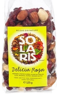 Amestec Fructe Deliciu Rosu Solaris 125gr foto