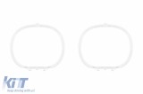 Set de ghiduri de lumina potrivit pentru inel mare pe BMW Seria 1 F20 2010-2019 pentru modelul cu xenon din fabrica, stanga si dreapta Performance Aut