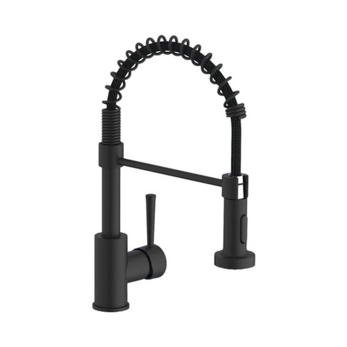Baterie Bucătărie Negru Mat Tiber &ndash; Robinet Chiuveta