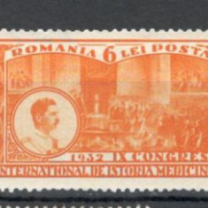 Romania.1932 Al IX lea Congres de Istoria Medicinei TR.37