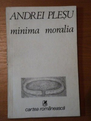 MINIMA MORALIA- ANDREI PLESU foto