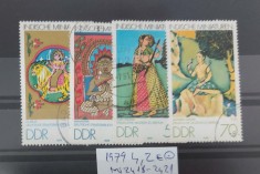 TS21 - Timbre serie DDR 1979 Mi2418-2421