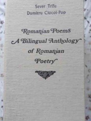 ROMANIAN POEMS A BILINGUAL ANTHOLOGY OF ROMANIAN POETRY-SEVER TRIFU, DUMITRU CIOCOI-POP-275907 foto