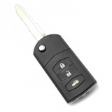 Carcasa cheie Mazda tip briceag cu 3 butoane, compatibila, model original