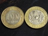 Kazakhstan 2004 - 100 tenge, circulata - bimetal