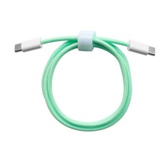 Cablu de Date Universal, Flippy, Incarcare Rapida, Type-C to Type-C Compatibil cu Telefon sau Tableta, Cablu de Incarcare Impletit din Nailon, 1 m, Ve
