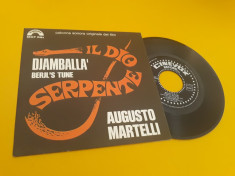 VINIL AUGUSTO MARTELLI- DJAMBALLA/BERJL&amp;#039;S TUNE DISC CINEVOX 1971 STARE EX foto