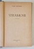 STRAMOSII , EVOCARE de RADU THEODORU , 1967 *EXEMPLAR RELEGAT