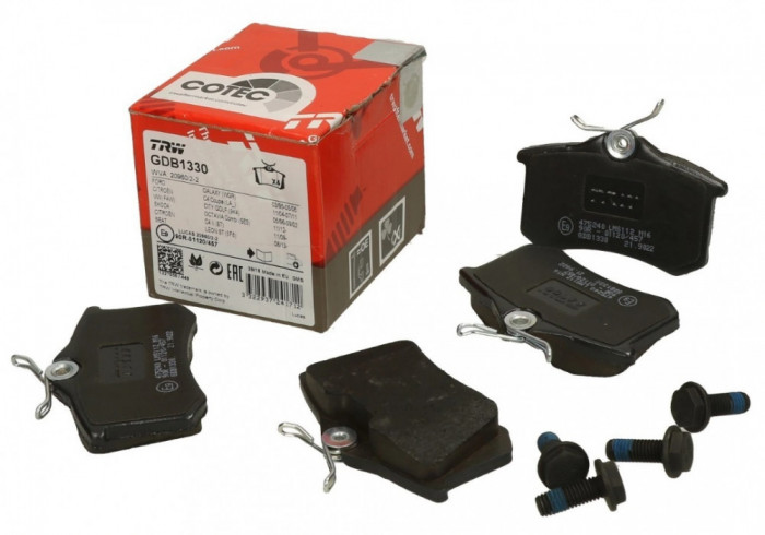 Set Placute Frana Spate Trw Citroen C4 2 2009&rarr; GDB1330