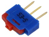 Comutator glisant APEM NK236H 2 poziții SPDT 0,5A 12V ON-ON PCB