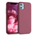 Husa pentru Apple iPhone 11, Silicon, Roz, 50791.167, Carcasa, Kwmobile