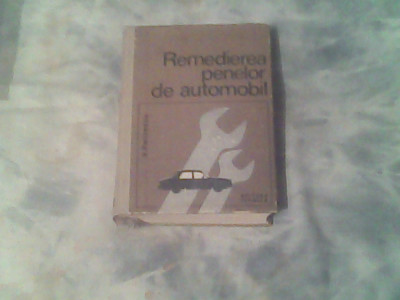 Remedierea penelor de automobil (referiri concrete Dacia,Fiat,Moskvici,Renault) foto