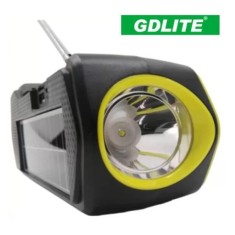 Boxa Bluetooth cu Lanterna, Radio FM, Mp3 si Incarcare Solara Gdlite 11