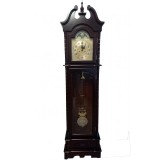 Cumpara ieftin Pendula Podea Lemn Mecanica Westminster 204cm Nuc Ceas Clasic Sufragerie Living