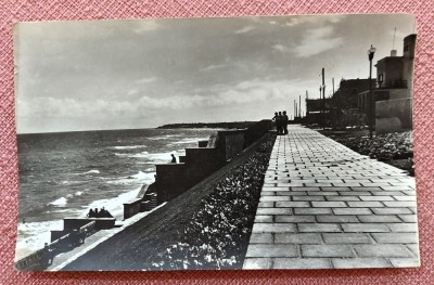 Eforie - Faleza - Circulata, 1958 foto