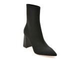 Botine elegante ALDO negre, PLUMTREE 001, din material textil