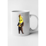 Cana alba personalizata Fortnite - Agent Peely, INOVATIX&reg;️. 330ml, Oem