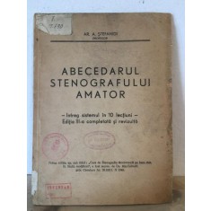 Ar, A. Stefanidi - Abecedarul Stenografului Amator