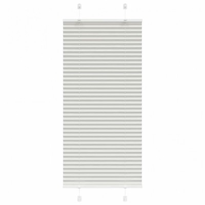 vidaXL Jaluzea plisată gri deschis 60x100 cm Lățime țesătură 59,4 cm 4015322 foto