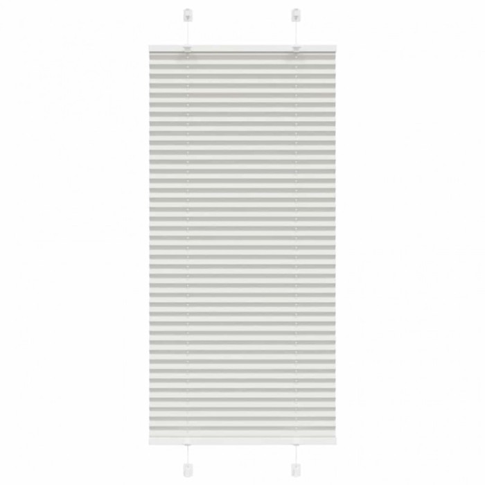 vidaXL Jaluzea plisată gri deschis 60x100 cm Lățime țesătură 59,4 cm 4015322