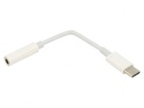 Adaptor Jack 3,5mm 4pin USB C 0,15m Alb