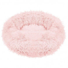 Culcus moale, pentru caine/pisica, roz murdar, 40 cm foto