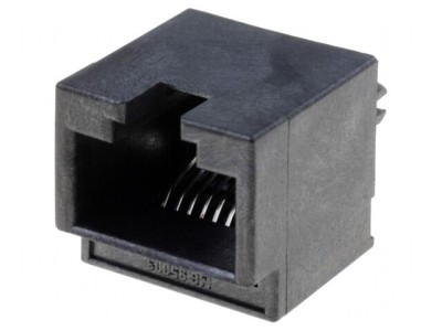 Soclu RJ45 8p8c PCB THT Cat 3 Aurit foto