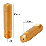 Duza de contact sarma de otel 0.8 mm , M6 x 25 mm