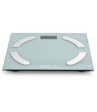 Cantar smart Tesla BS301WX pentru monitorizare corporala, 180 kg, Alb