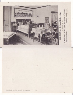 Sibiu -Casa saseasca, tapiserie- reclama, RR foto