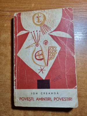 ion creanga - povesti,amintiri,povestiri - din anul 1965 foto