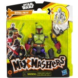 STAR WARS MIX MASHERS SET FIGURINA BOBA FETT 12CM SI ACCESORII SuperHeroes ToysZone
