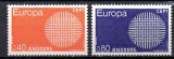 ANDORRA-Franta 1970, EUROPA CEPT, serie neuzata, MNH, Nestampilat