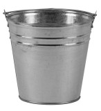 Galeata Aix din metal galvanizat, 7 L