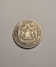 5 lei 1885 RARA foto