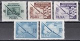 Polonia 1954 - Campionatul Internațional de Planorism de la Leszno, Valoarea 1.35 Gr &icirc;n 2 nuanțe (RARE), MNH