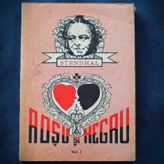 ROSU SI NEGRU - STENDHAL - VOL. I