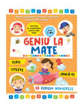 Geniu la mate &ndash; scrie, citește, joacă-te, să scriem numerele (Vol. 1) - Hardcover - Alias Publishing