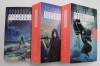 RARE, (3 Volume, NOI) Seria Nascuti din ceata. Fantana inaltarii. Eroul evurilor. Ultimul imperiu. Brandon Sanderson VOLUMELE I, II, III, 2014, Trei, Brosata