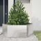 vidaXL Jardinieră de grădină 138x120x45 cm oțel inoxidabil hexagonal 851140