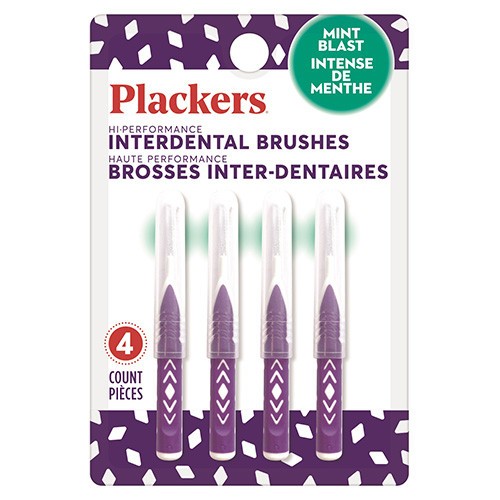 Set 4x Periute Interdentare, Plackers, Hi-Performance, pentru Curatare in Profunzime, Marime M, Culo