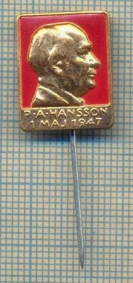 Y 728 INSIGNA - 1 MAJ(MAI)1947 -P.A. HANSSON -SUEDIA-PENTRU COLECTIONARI foto